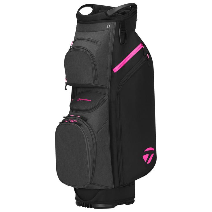 Taylormade Sacs chariot serie Cart Lite Black Grey Neon Pink Présentation