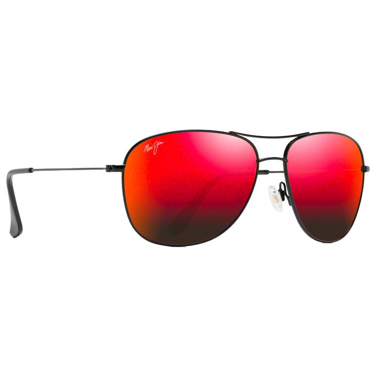 Maui Jim Sonnenbrille Cliff House Noir Brillant Hawaii Lava MauiPure Präsentation