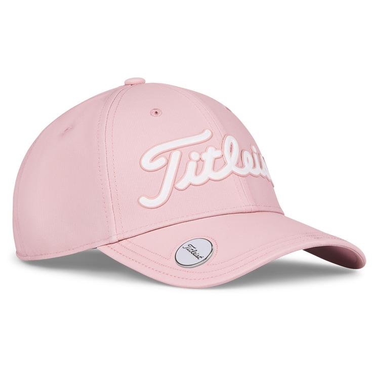Titleist Cap Players Performance Ball Marker Soft Pink White Präsentation