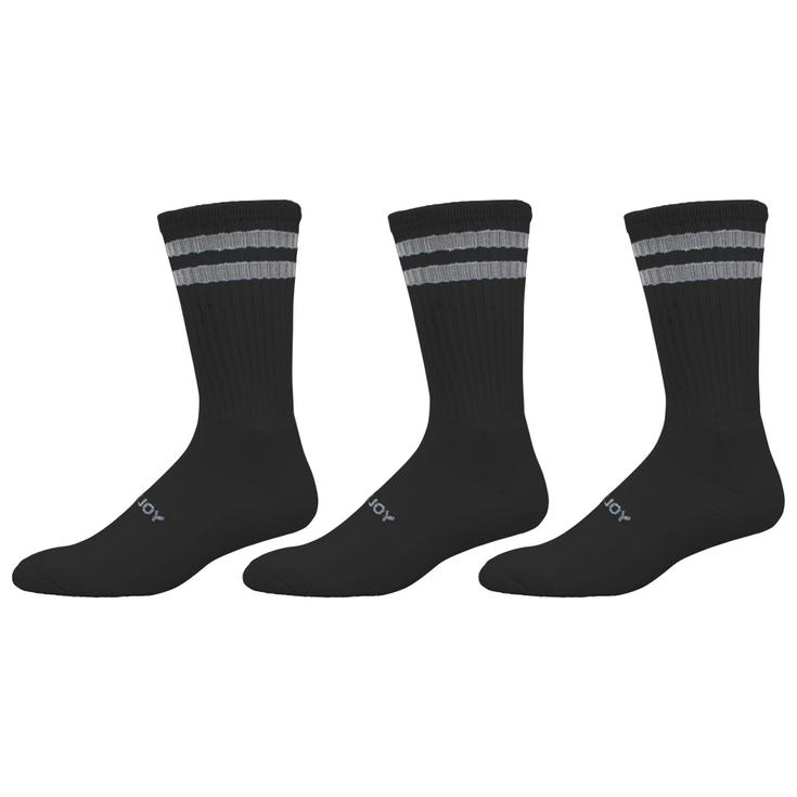 Footjoy Socken Comfortsof Crew 3 Pairs Black Präsentation
