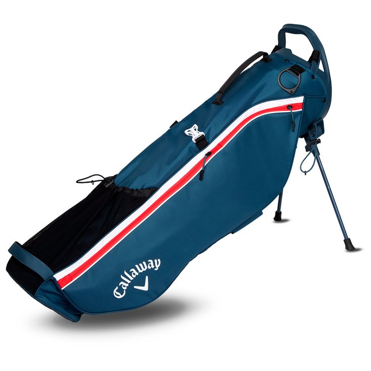Callaway Golf Standbag (1/2-Serie) Carry+ Navy White Red Präsentation