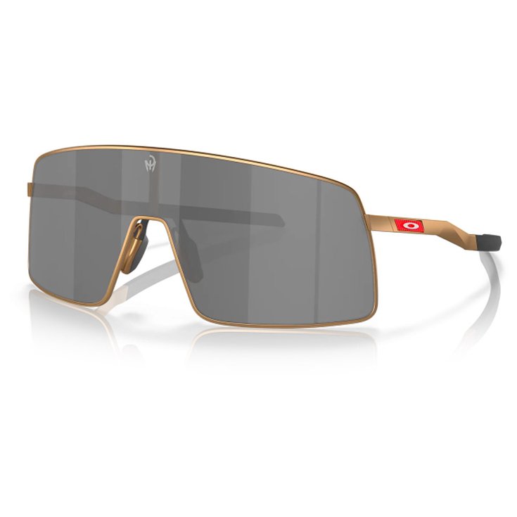Oakley Sonnenbrille Sutro Ti Matte Gold Prizm Black Präsentation