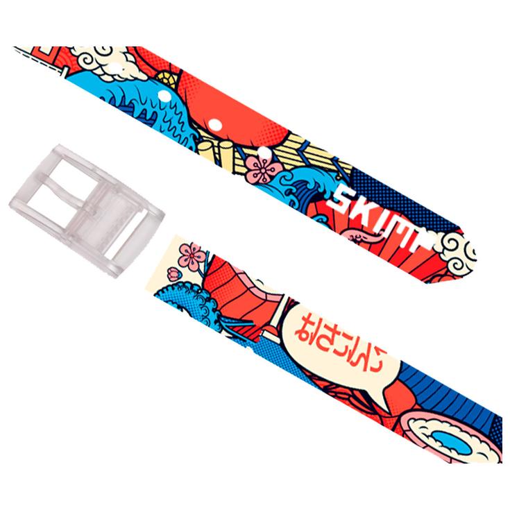 Skimp Gürtel Print Japan Style Funky Präsentation