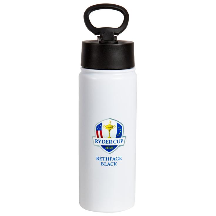Level 4 Trinkflasche 500ml Flip Top Drinks Ryder Cup Arctic White Präsentation