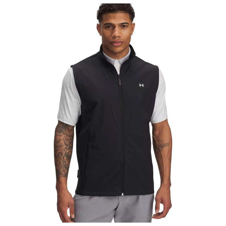 Under Armour Jacke Drive Pro Storm Hybride Black Metallic Silver Präsentation