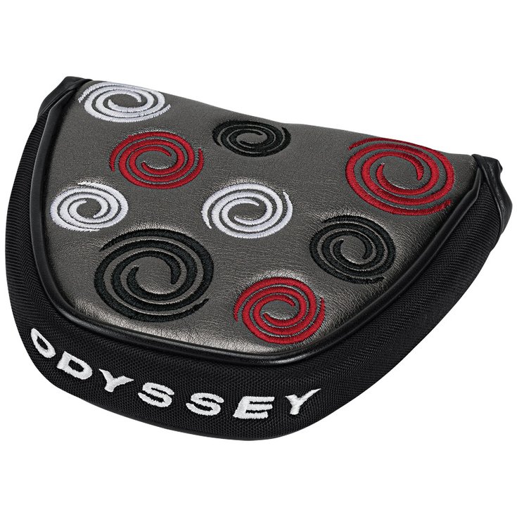Odyssey Golf Capuchon de club Swirl Mallet Silver Présentation