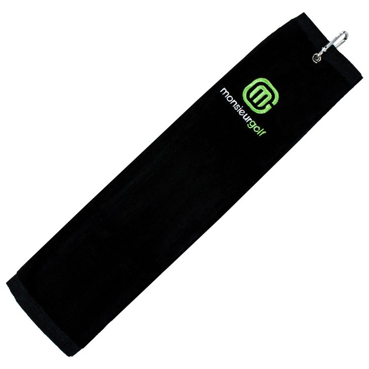 monsieurgolf Serviette Towel Monsieurgolf Black Présentation