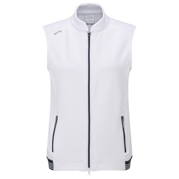 Ping Jacke Dot White Navy Präsentation Ping Jacke Dot White Navy Präsentation