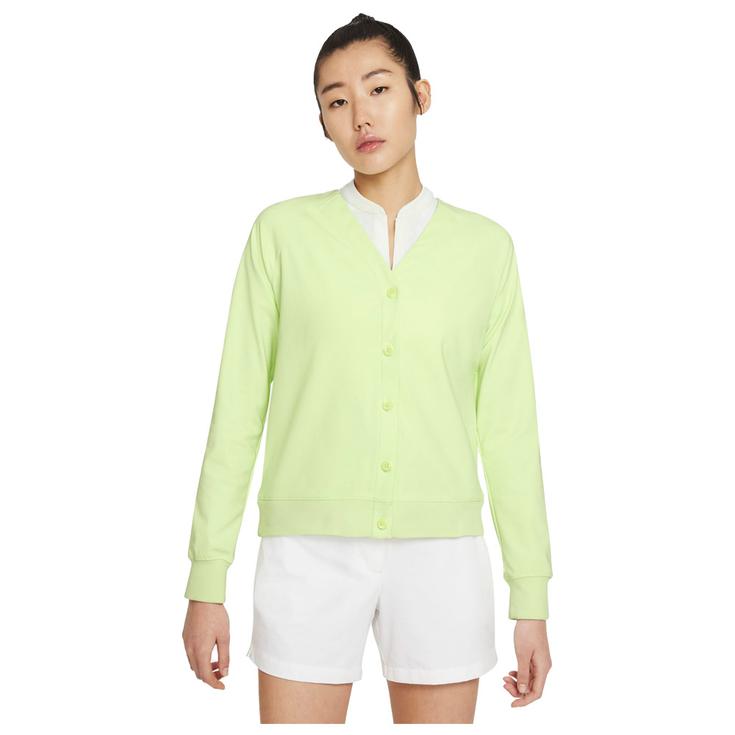 Nike Pullover W Repel Ace Cardigan Lime Green Präsentation