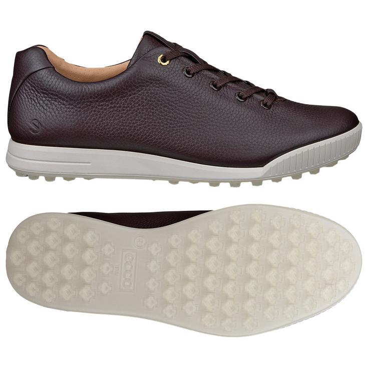 Ecco Schuhe ohne Spikes Golf Street Retro Mocha Präsentation