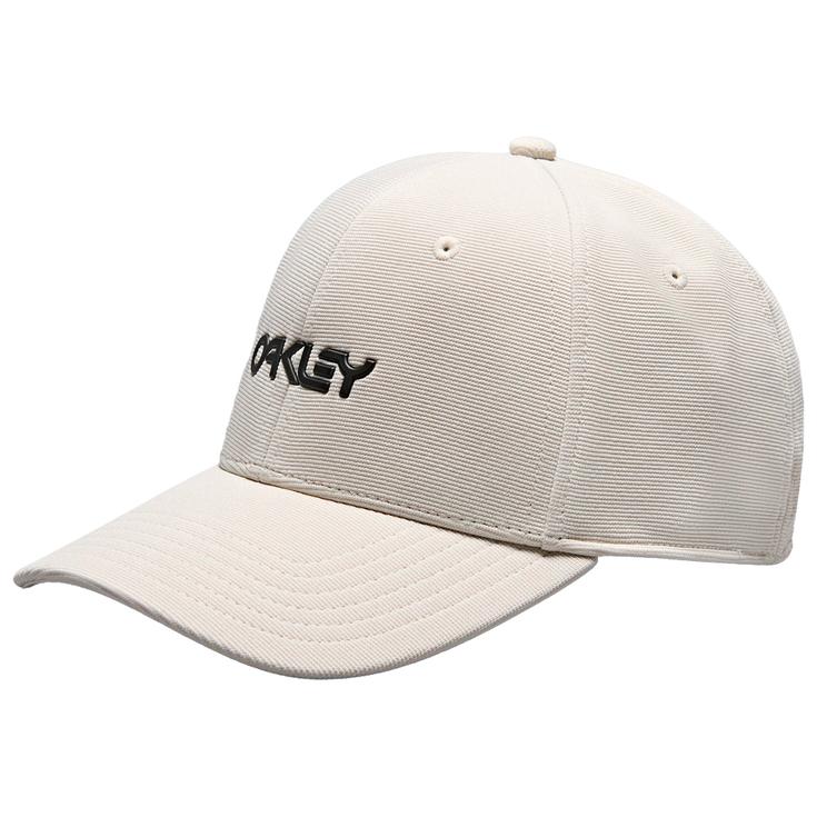 Oakley 6 Panel Stretch Metallic Hat Mist Black 