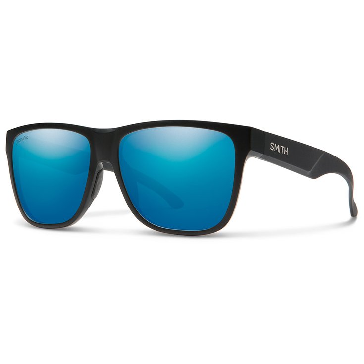 Smith Sonnenbrille Lowdown XL 2 Matte Black Chromapop Polarized Blue Mirror Präsentation
