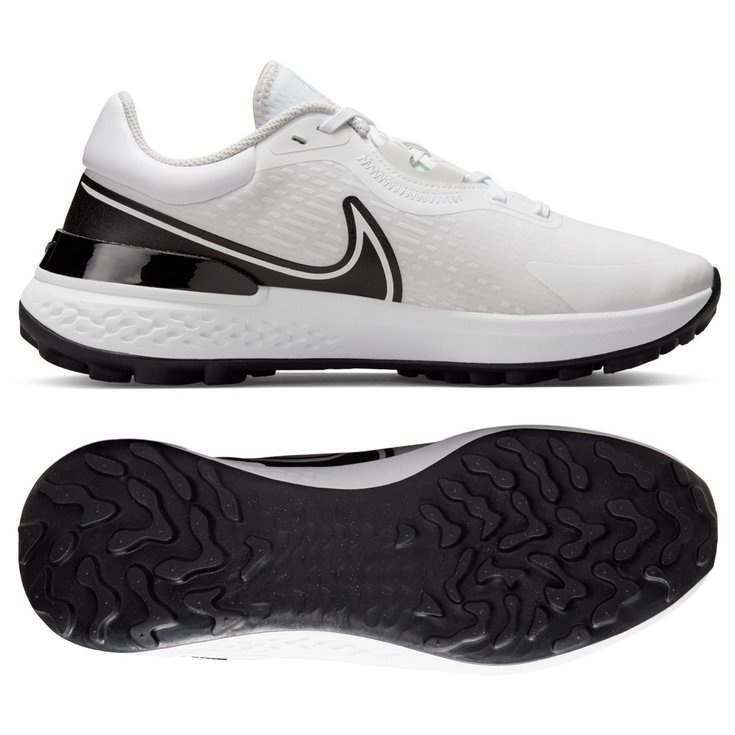 Nike Schuhe ohne Spikes Infinity Pro 2 White Black Photon Dust Präsentation