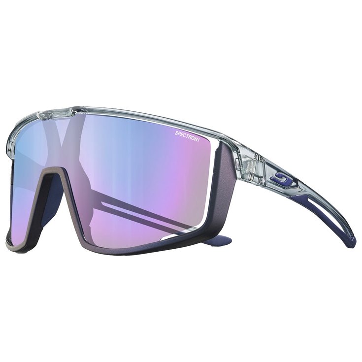 Julbo Sonnenbrille Fury Translucide Brillant Gris Violet Spectron 1 Präsentation
