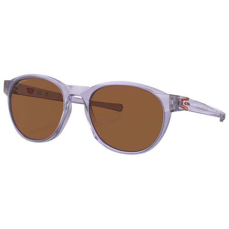 Oakley Sonnenbrille Reedmace Matte Lilac Prizm Bronze Präsentation