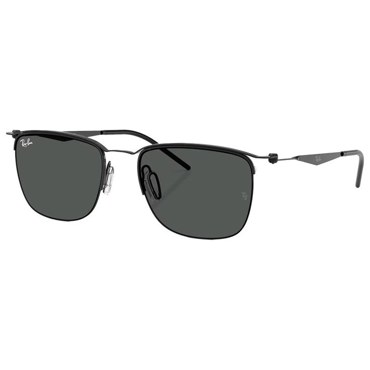 Ray Ban Sonnenbrille RB8550 Matte Black Dark Grey Präsentation