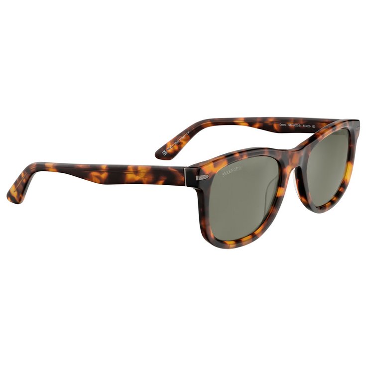 Serengeti Sonnenbrille Danny Shiny Classic Havana Polarized 555nm Präsentation