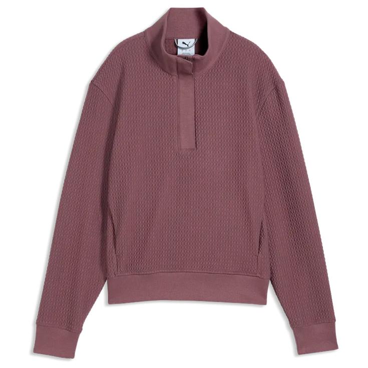 Puma Golf Pullover W Boulder 1/2 Zip Rich Cocoa Präsentation