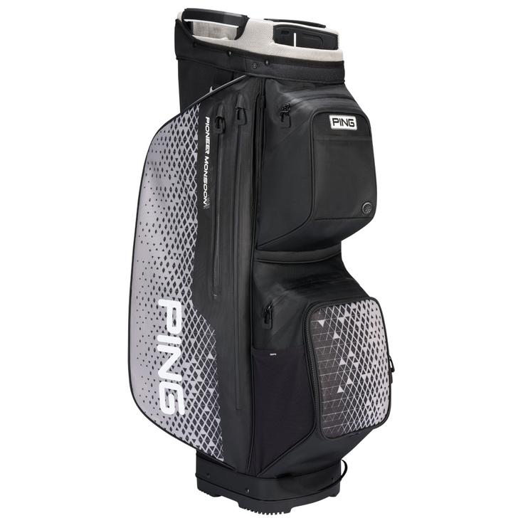 Ping Cartbag (Komplettsatz) Pioneer Monsoon 231 Black Grey Präsentation