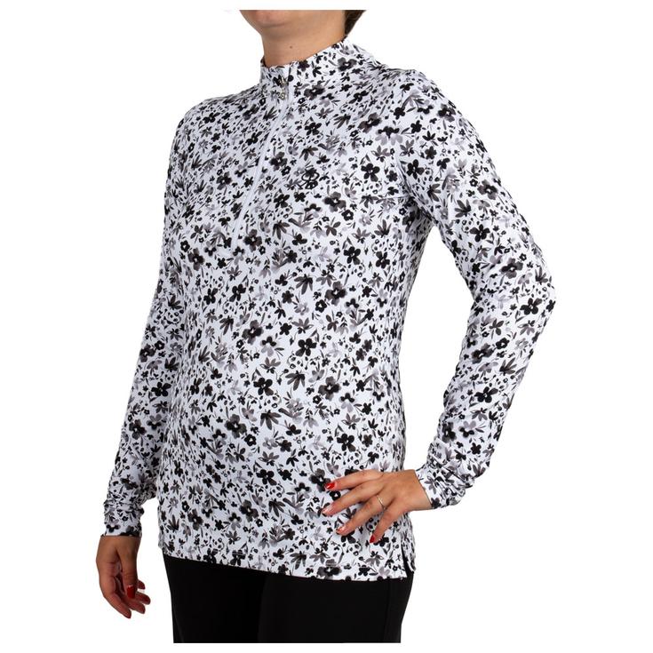 Chiberta Polohemde Miramar Blanc Noir Präsentation