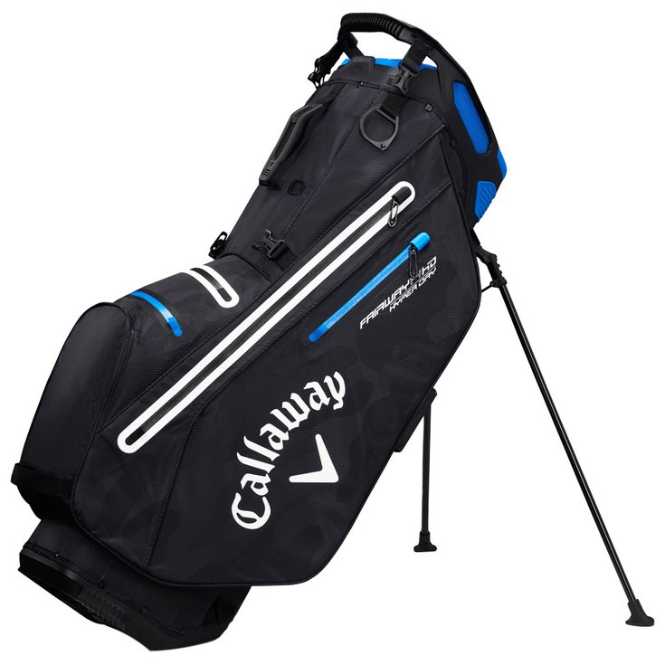 Callaway Golf Standbag (Komplettsatz) Fairway 14 HD Stand Black Camo Royal - Sans Präsentation