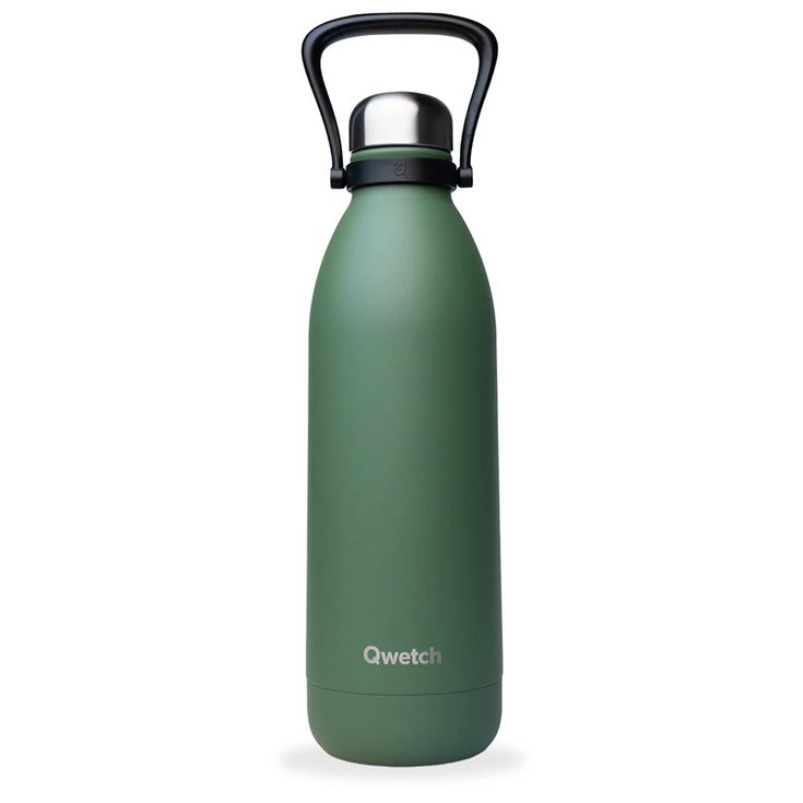 Qwetch Trinkflasche Titan 1.5L Granite Kaki Präsentation