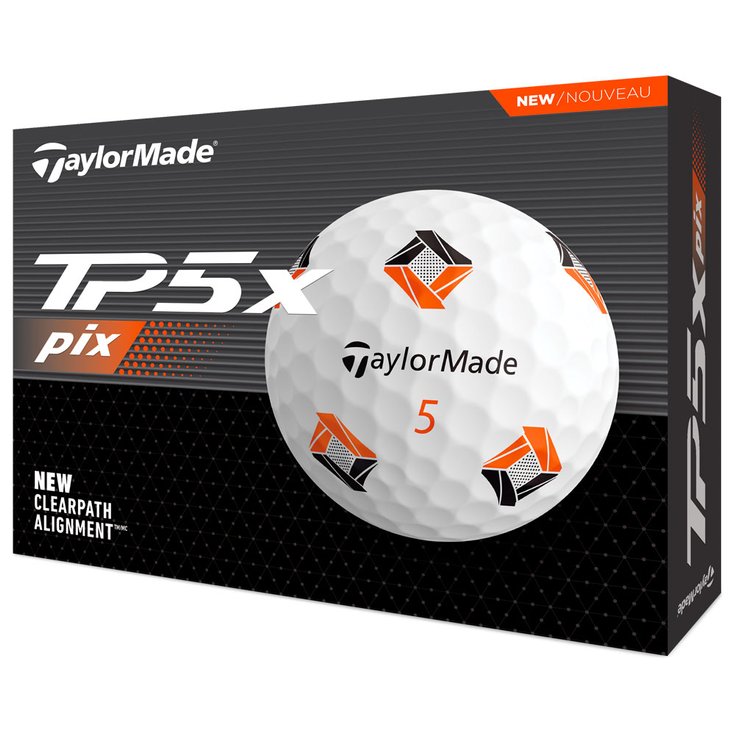 Taylormade Balles neuves TP5x Pix 3.0 Présentation