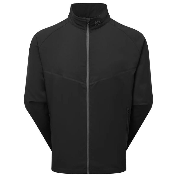 Footjoy Jacke Full-Zip Zephyr Windshirt Black Präsentation