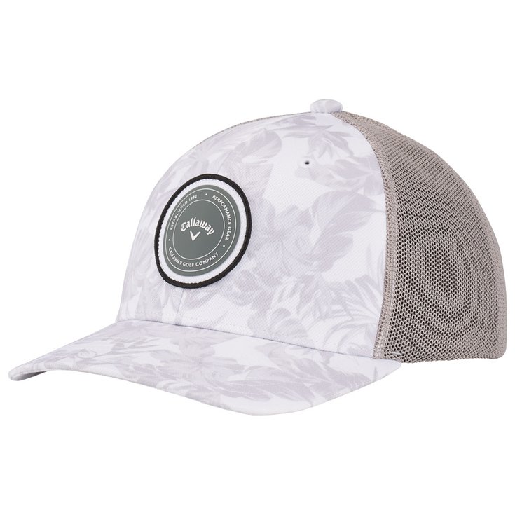 Callaway Golf Cap Playing Through White Tropical Präsentation