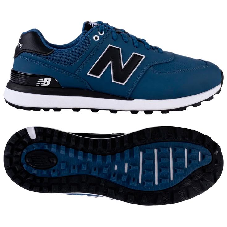 New Balance Schuhe ohne Spikes 574 Golf Bleu Präsentation
