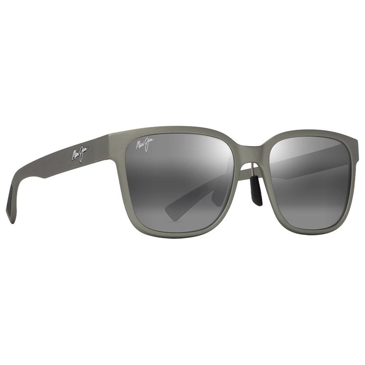 Maui Jim Lunettes de soleil Paulele Asian Fit Gris vert mat Gris Neutre Minéral Superthin Présentation