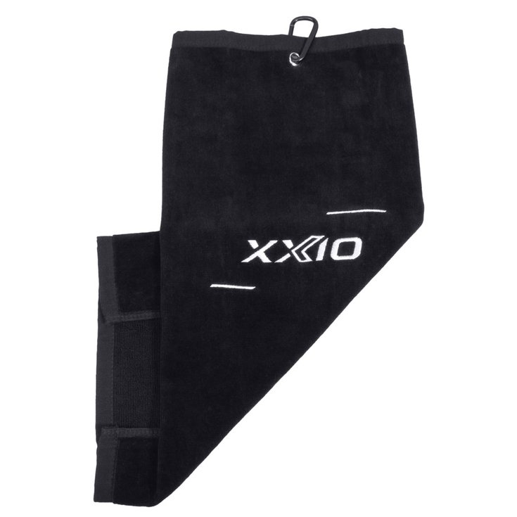XXIO Serviette Tri Fold Towel Black - Sans Présentation