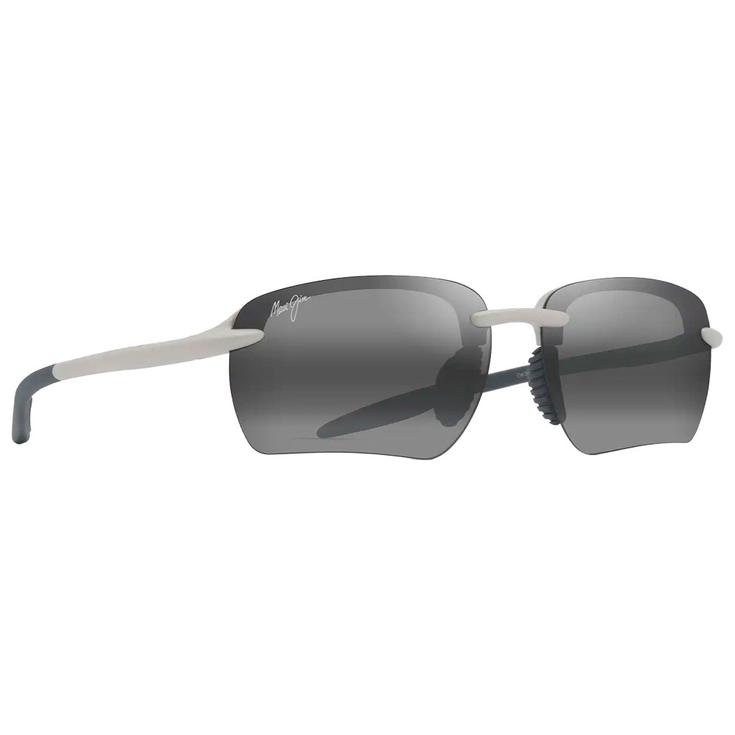 Maui Jim Lunettes de soleil Hookipa Ultra G Asian Fit Metal Matte White Bronze Hcl MauiUltra Présentation