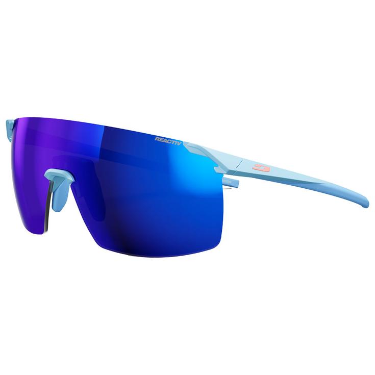 Julbo Sonnenbrille Faster M Mat Bleu Clair Reactiv 1-3 High Contrast Präsentation