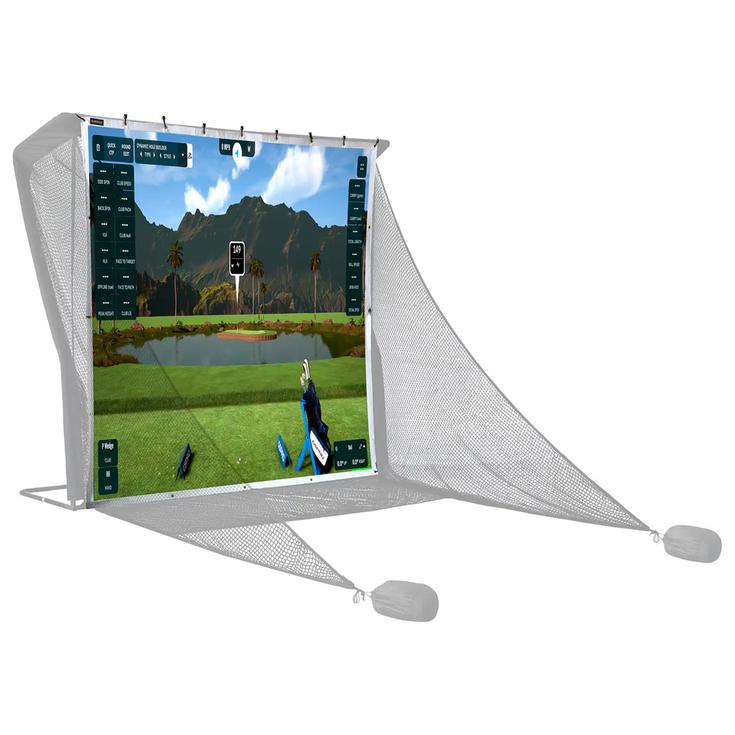 SimSpace Outils d'entrainement Deluxe Home Driving Net Impact Screen and 20 Bungee Cords Présentation