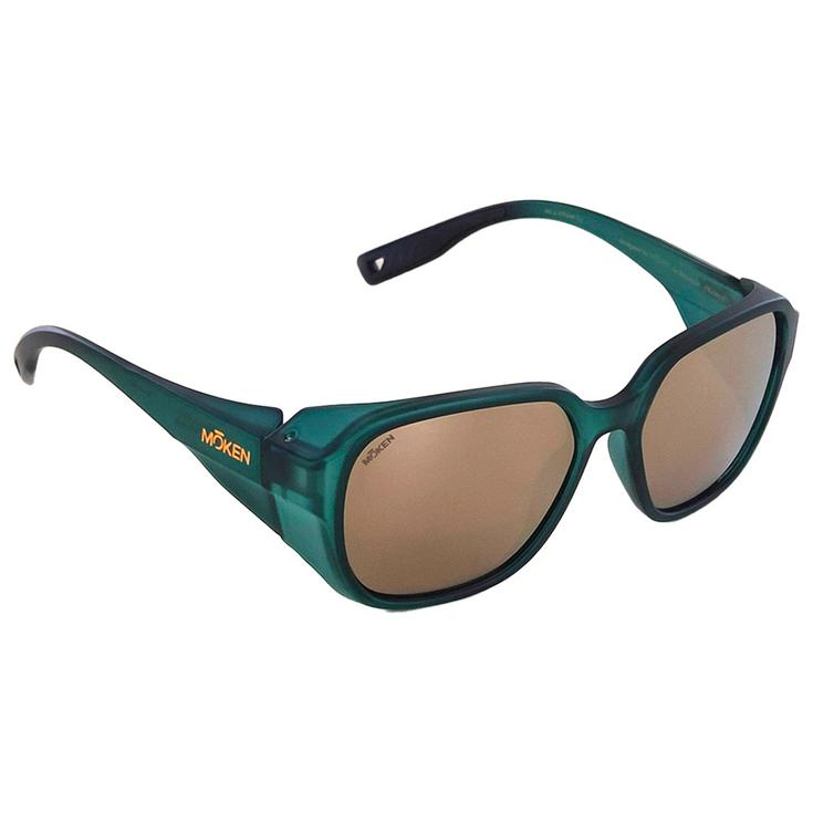 Moken Vision Sonnenbrille Bruce Kaki Copper Polarized Präsentation