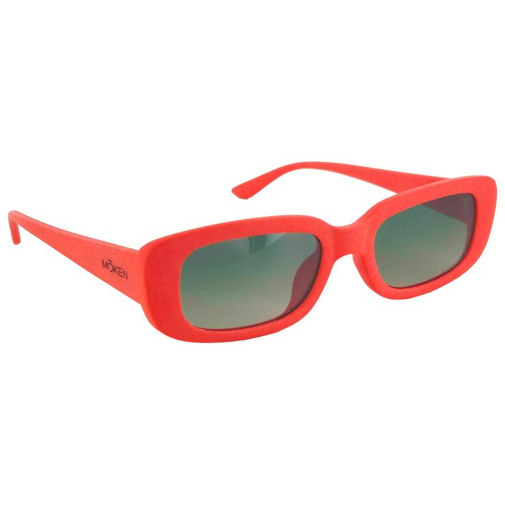 Moken Vision Sonnenbrille Keala Orange Green Cat.3 Gradient Polarized Präsentation