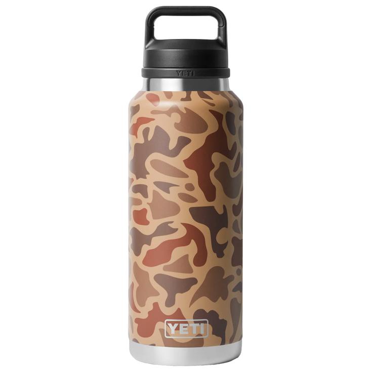 Yeti Trinkflasche Rambler 46 Oz (1,4L) Wetlands Camo Präsentation