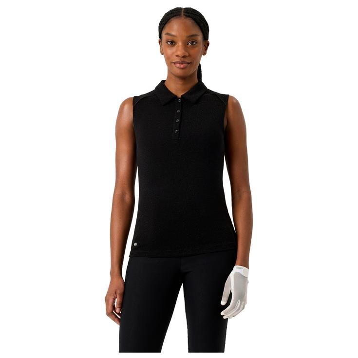 Daily Sports Polohemde Fancy Sleeveless Black Präsentation