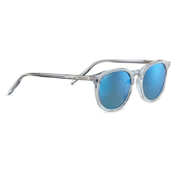 Serengeti Sonnenbrille Arlie Shiny Crystal Mineral Polarized 555nm Blue Präsentation