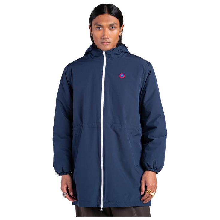 Flotte Kapuzenjacke Pompidou Indigo Präsentation