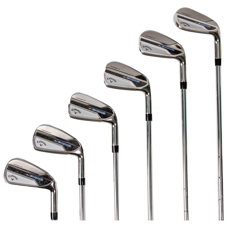 Callaway Golf Eisensatz Occasion – Paradym Ai Smoke 5 > Pw Stiff Acier Präsentation