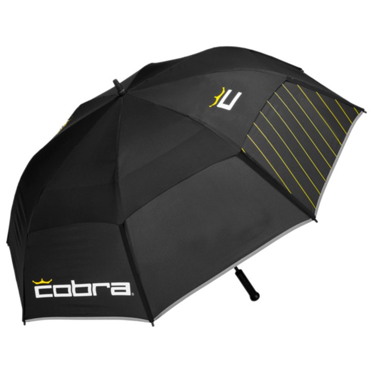 Cobra Parapluies Crown C Umbrella Black Yellow Présentation