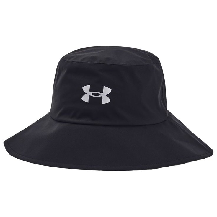 Under Armour Bob Driver Rain Bucket Black Metallic Silver Präsentation