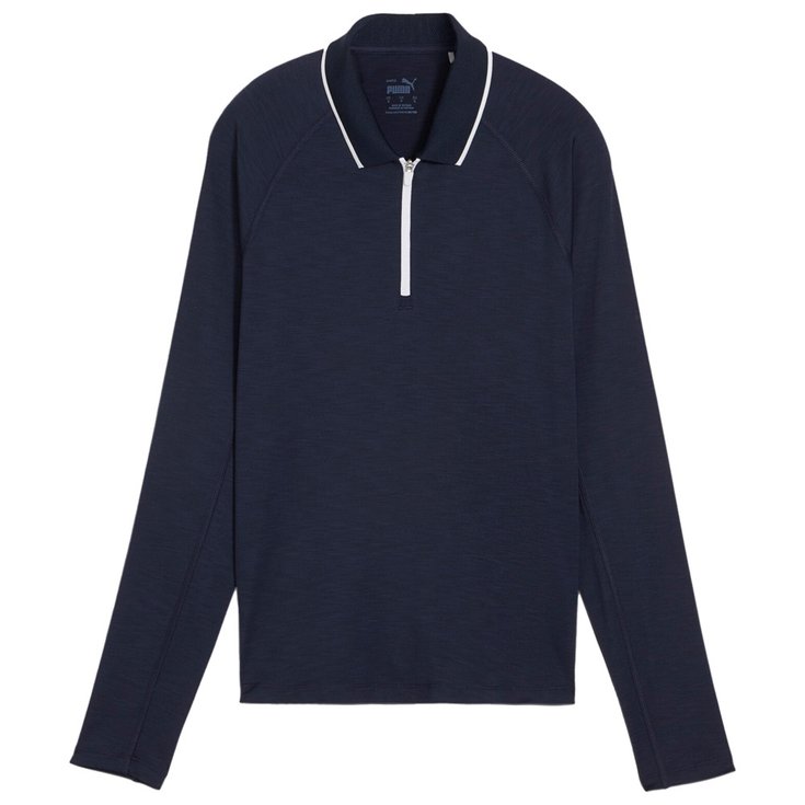 Puma Golf Polohemde W You-V LS Polo Deep Navy Präsentation