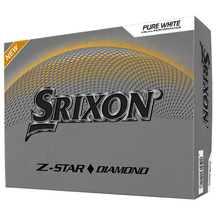 Srixon Balles neuves Z-Star Diamond White Présentation