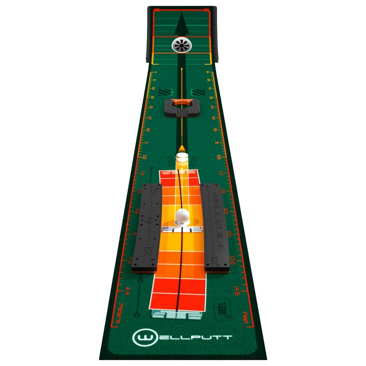 WellPutt Puttmatte Mat Stroke Master 2.5m (Speed 3 / 3.50m) Präsentation