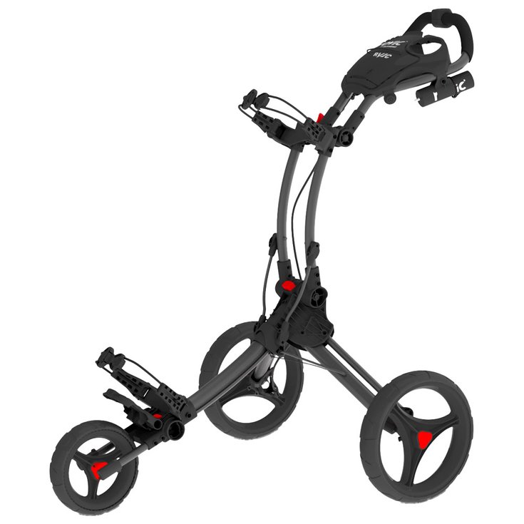 ClicGear Manueller Trolley (3 Räder) RV1C 2.0 Charcoal Black Präsentation