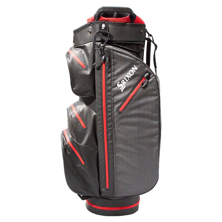 Srixon Cartbag (Komplettsatz) Ultradry Cart Bag Black Red - Sans Präsentation