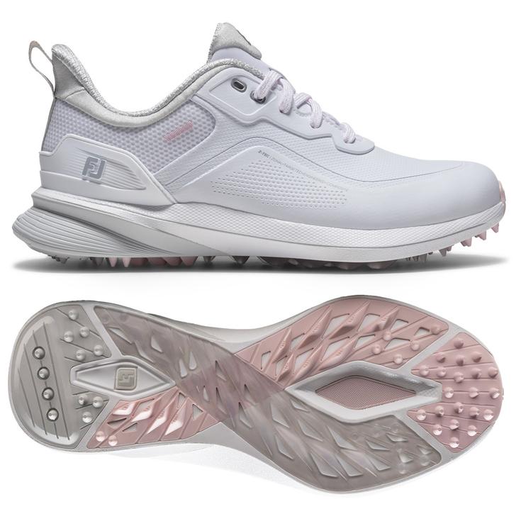Footjoy Schuhe ohne Spikes Women Pro SL White White Grey Präsentation